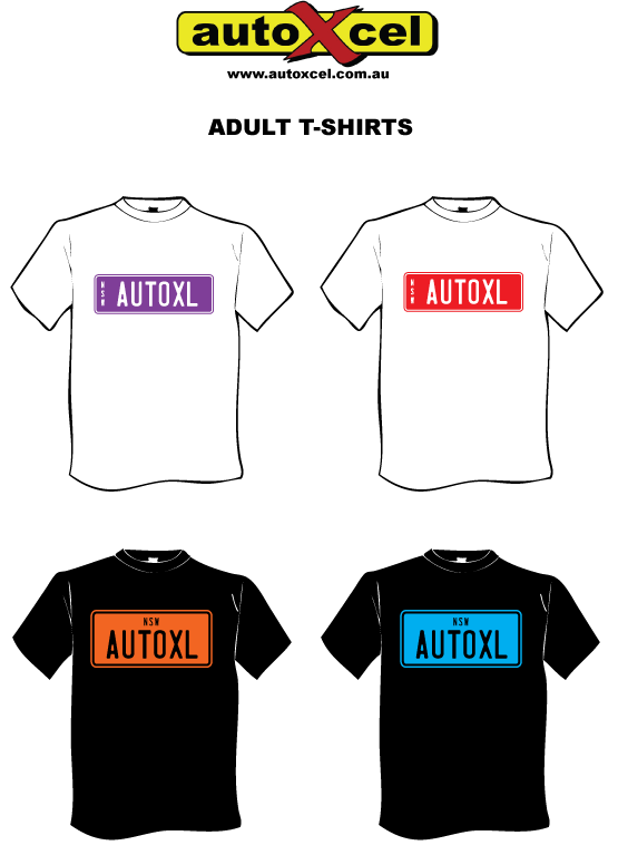 Custom Number Plate Tshirts